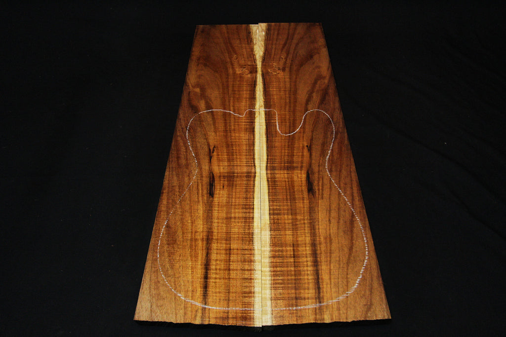 Tasmanian Blackwood Electric Guitar Drop Top