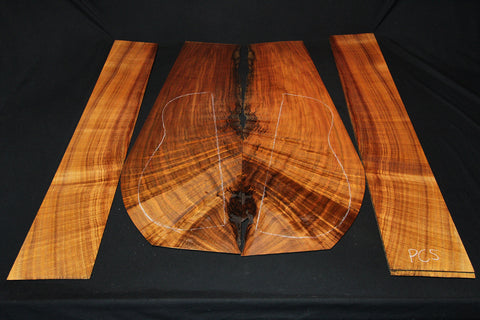 Tasmanian Blackwood Acoustic Guitar Kit