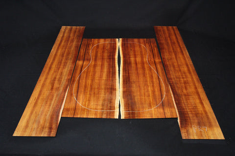 Tasmanian Blackwood Acoustic Guitar Kit