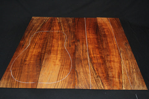 Tasmanian Blackwood Acoustic Guitar Kit