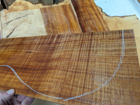 Tasmanian Blackwood Acoustic Guitar Kit