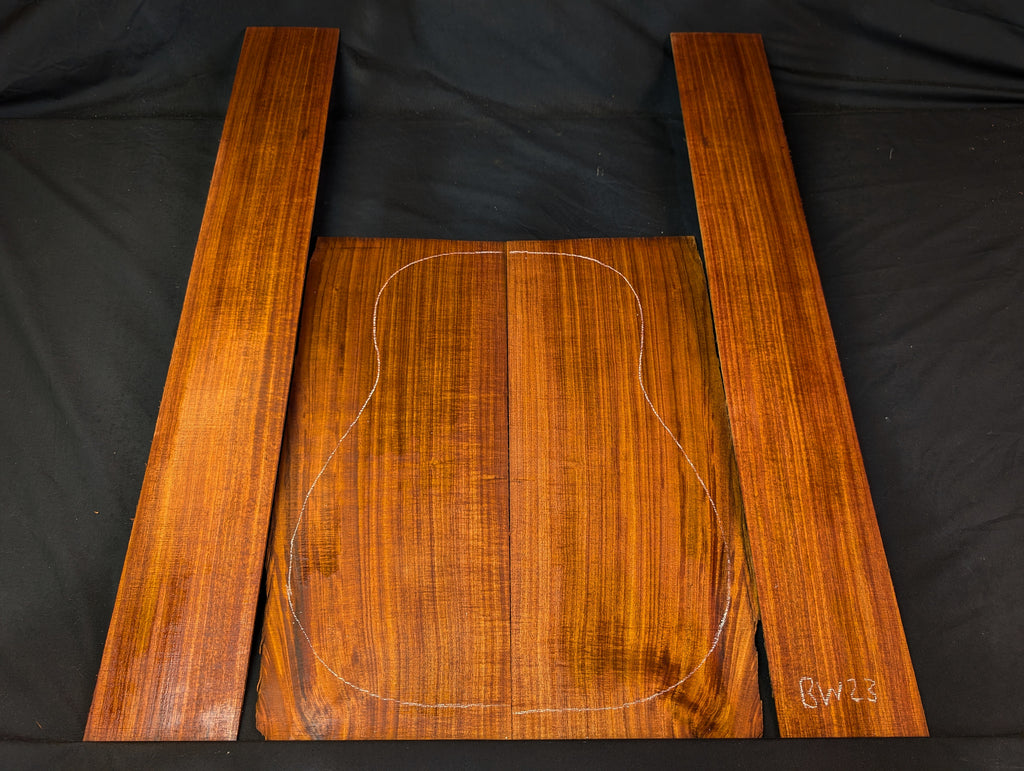 Tasmanian Blackwood Acoustic Guitar Kit